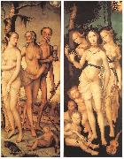BALDUNG GRIEN, Hans Three Ages of Man and Three Graces oil painting picture wholesale